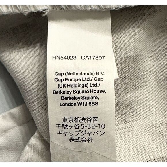 Khakis by GAP Women's Shorts Size 12 Printed Chino Deck Black & White EUC - Picture 9 of 11